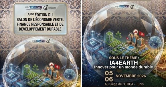 Salon-Economie-Verte-2026 Salon à Tunis | IA4Earth, les 5 et 6 novembre 2026