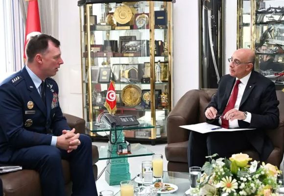 Sehili-General-Anderson La Tunisie veut intensifier sa coopération militaire avec les États-Unis