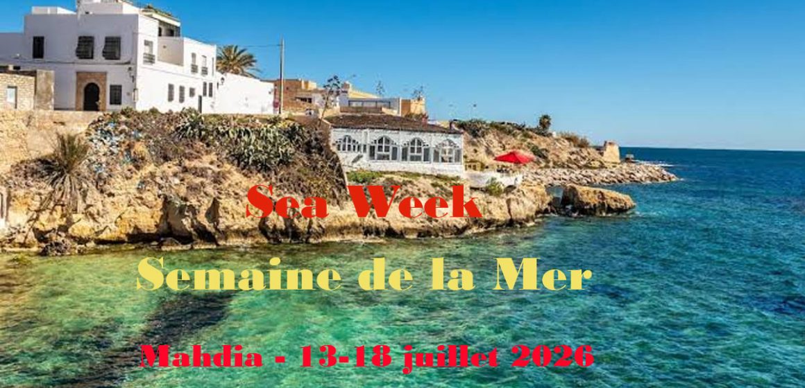 Semaine-de-la-mer-Mahdia-2026 La Semaine de la mer du 13 au 18 juillet à Mahdia