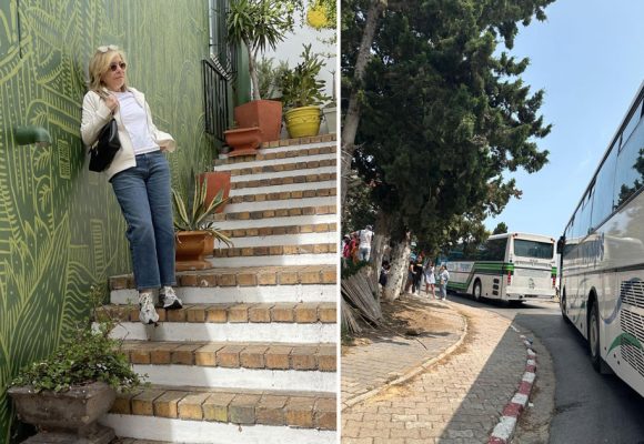 On défigure Sidi Bou Saïd