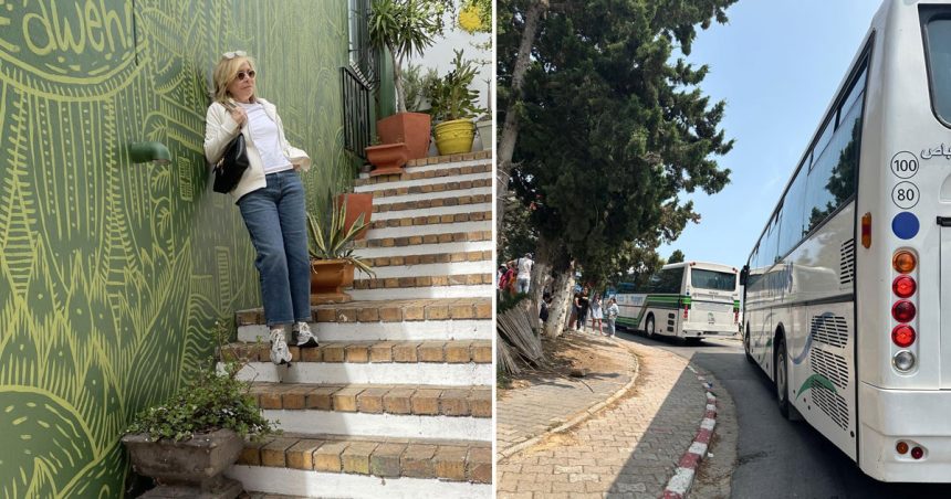 On défigure Sidi Bou Saïd