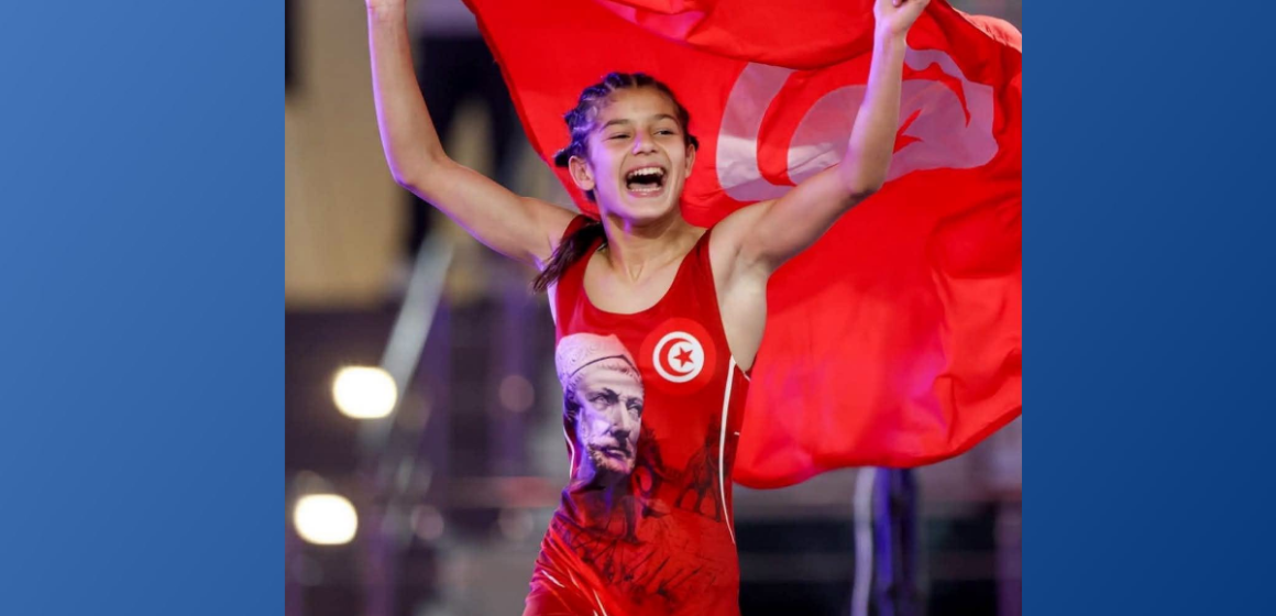 Tasnim Athimni Championnats du monde U17 de lutte | Tasnim Athimni aux portes de l’or