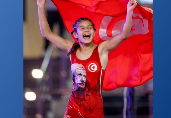 Championnats du monde U17 de lutte | Tasnim Athimni aux portes de l&rsquo;or