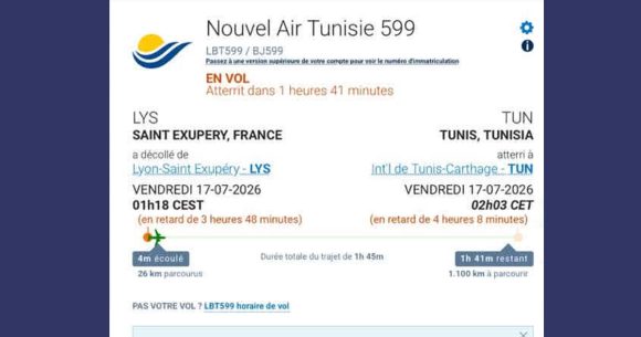 Vol Lyon-Tunis | Des passagers accusent Nouvelair