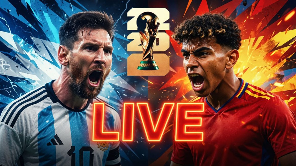 agentine espagne live streaming coupe du monde Argentine – Espagne LIVE : suivez la finale de la Coupe du monde 2026 en streaming