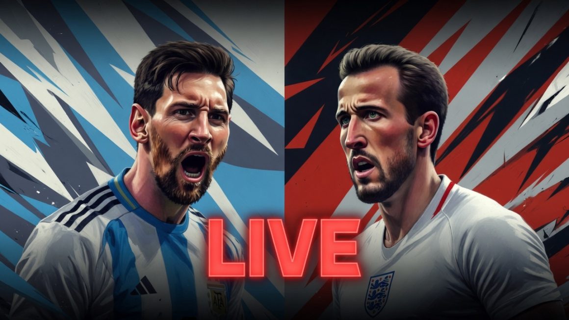 Argentine – Angleterre live streaming : Messi face à Kane pour une place en finale de la Coupe du monde 2026