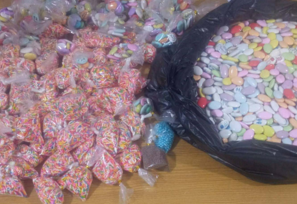 INSSPA | Saisie de produits alimentaires périmés et de bonbons toxiques à ​Kasserine