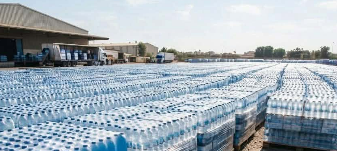 eau minérale Saisie de plus de 63.000 litres d’eau minérale stockés (INSSPA)