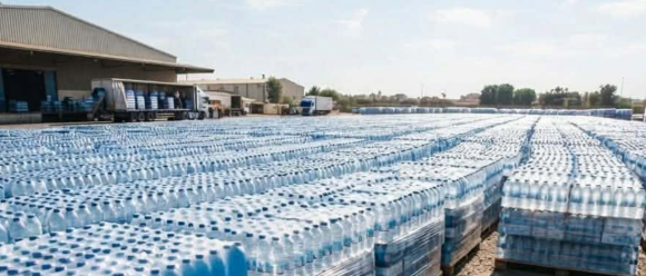 Saisie de plus de 63.000 litres d&rsquo;eau minérale stockés (INSSPA)
