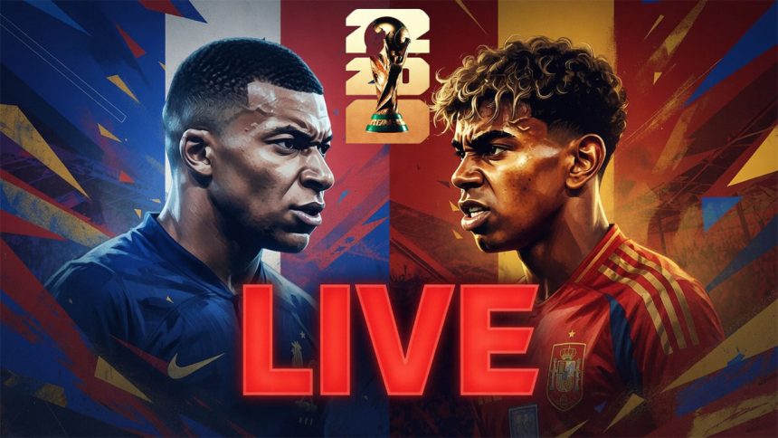 France – Espagne live streaming : Mbappé défie Yamal pour une place en finale de la Coupe du monde 2026