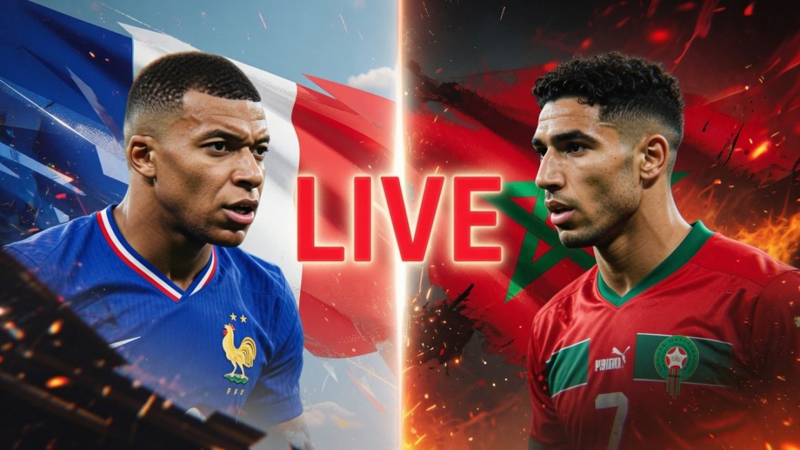 maroc france live streaming coupe du monde 2026 Maroc – France en live streaming : Coupe du Monde 2026