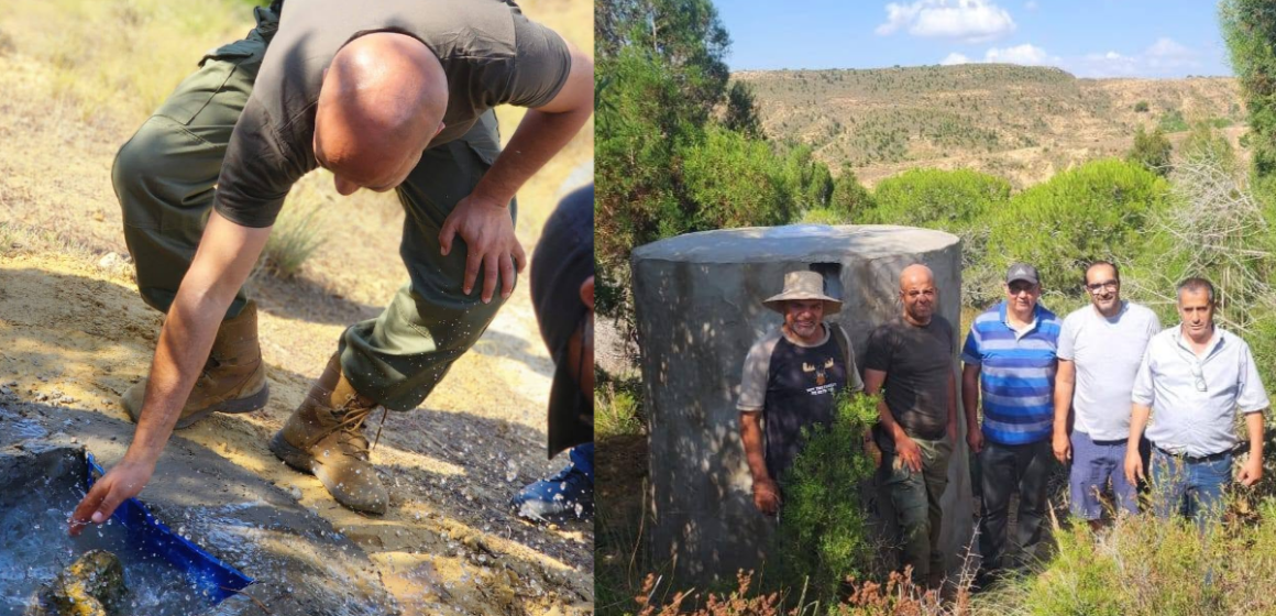 point d'eau autonome Aménagement d’un point d’eau autonome pour la faune sauvage à Nabeul