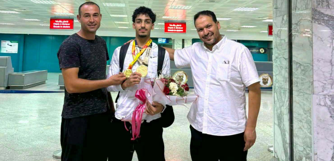 Adam Selmi Taekwondo | Retour du champion Adam Selmi en Tunisie avec deux médailles d’or