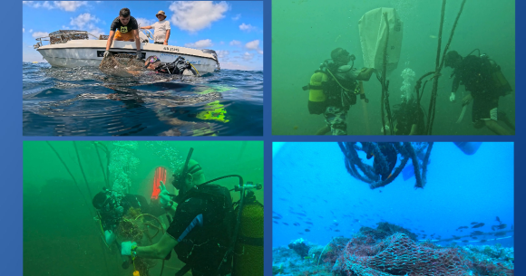 Atutax Djerba | L’Atutax contre les engins de pêche fantômes