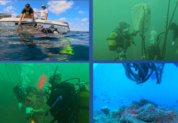 Djerba : L&rsquo;Atutax et ses partenaires agissent contre les engins de pêche fantômes