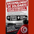 Drame de Ben Guerdane | Rassemblement à Paris en solidarité avec les familles des victimes