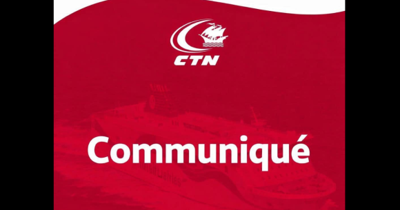 CTN communiqué La CTN dément toute annulation de traversées et précise les raisons des retards enregistrés