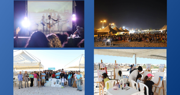 Ciné Vague Ruspina2 Monastir | Les activités de « Ciné Vague Ruspina » se poursuivent sur la plage Ennakhil à Skanès