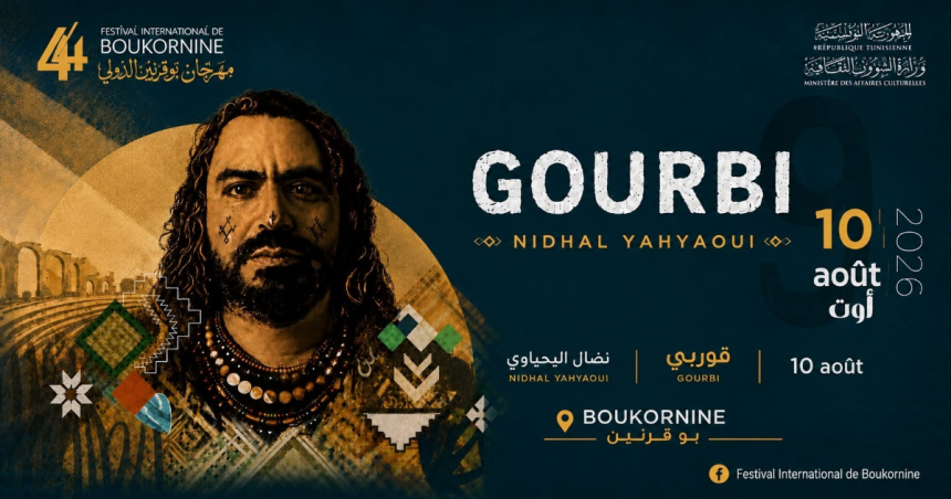 GOURBI « GOURBI » s’invite au 44ᵉ Festival de Boukornine ce lundi