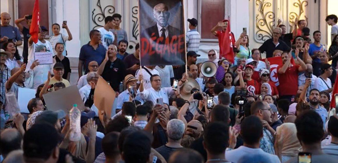 Manif-Anti-Saied-20-aout-2026 Les opposants à Kaïs Saïed défilent à nouveau à Tunis