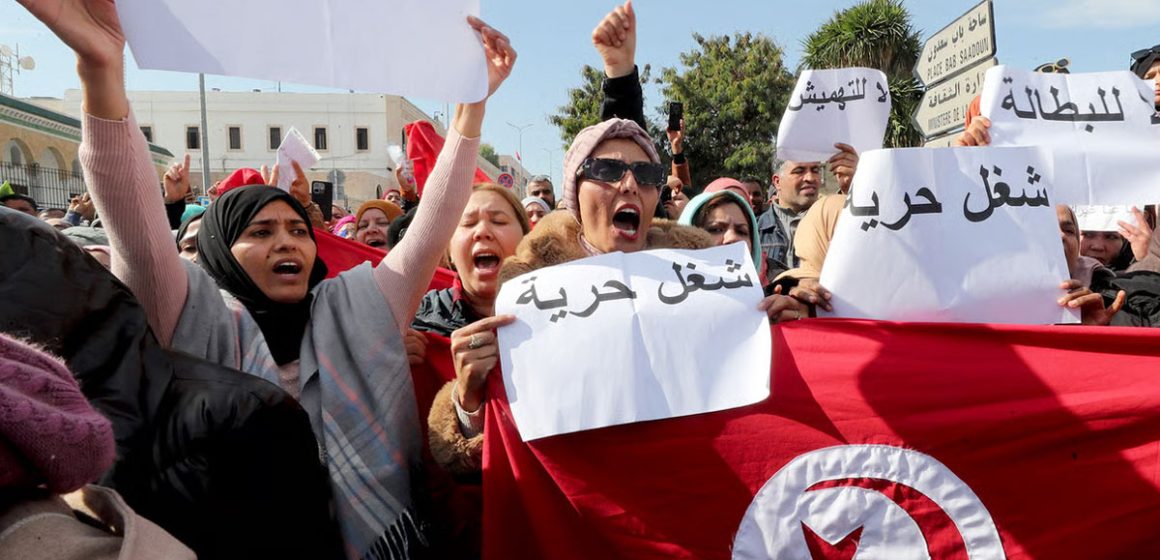 Manif-diplmes-chomeurs Tunisie | Pas de lueur au bout du tunnel pour les diplômés chômeurs