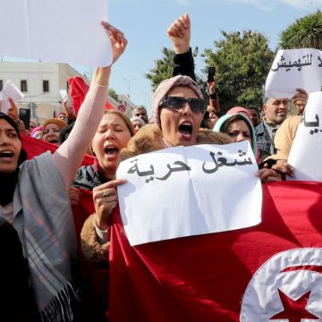 Manif-diplmes-chomeurs Tunisie | Pas de lueur au bout du tunnel pour les diplômés chômeurs