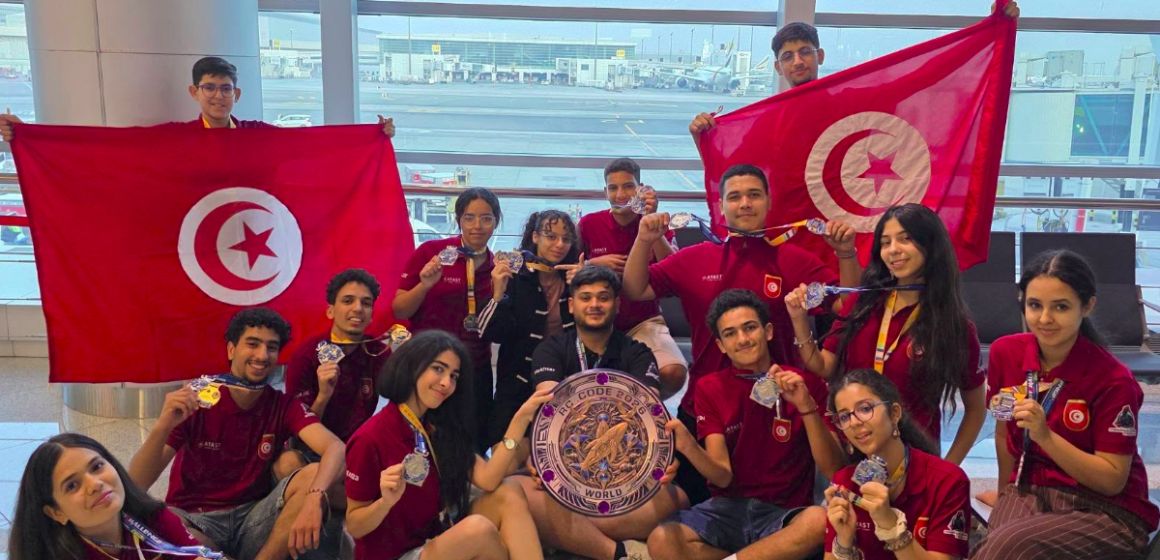 Robotique Tunisie Robotique | 45 médailles et une 1ère place mondiale pour la Tunisie
