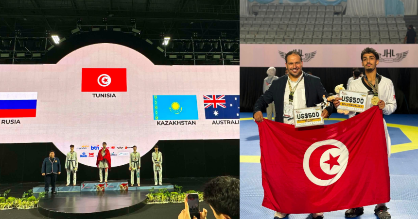​Taekwondo | Adam Selmi sacré en Indonésie et propulsé dans le top 10 mondial