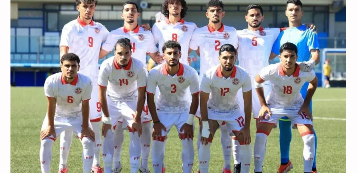 Tunisie-Football-U21-2 Jeux Méditerranéens | La Tunisie en demi-finale du tournoi de football
