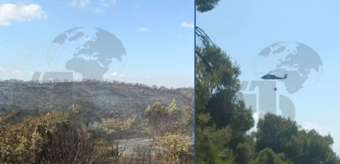 Siliana | L&rsquo;armée intervient par les airs pour tenter de maîtriser l&rsquo;incendie d&rsquo;El Krib