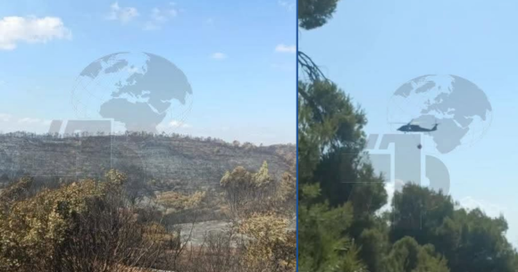 incendie Siliana Siliana | L’armée intervient par les airs pour tenter de maîtriser l’incendie d’El Krib