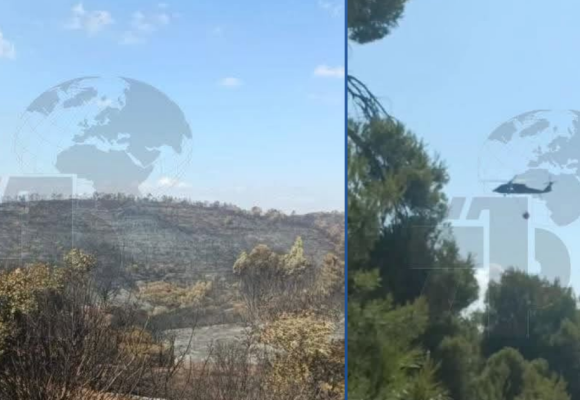 Siliana | L&rsquo;armée intervient par les airs pour tenter de maîtriser l&rsquo;incendie d&rsquo;El Krib