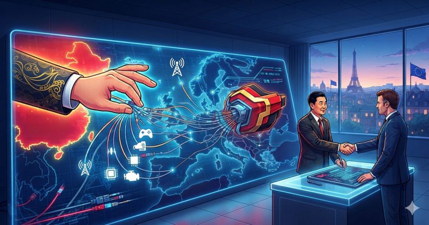 Chine-rachete-entreprises-europeennes La Chine fait main basse sur la high-tech européenne