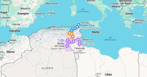 Corridors-logistiques-Tunisie-Algerie Tunisie-Algérie | 900 Km de rails pour charger notre destin économique