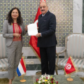 Diplomatie | Mohamed Ali Nafti reçoit la nouvelle ambassadrice des Pays-Bas à Tunis