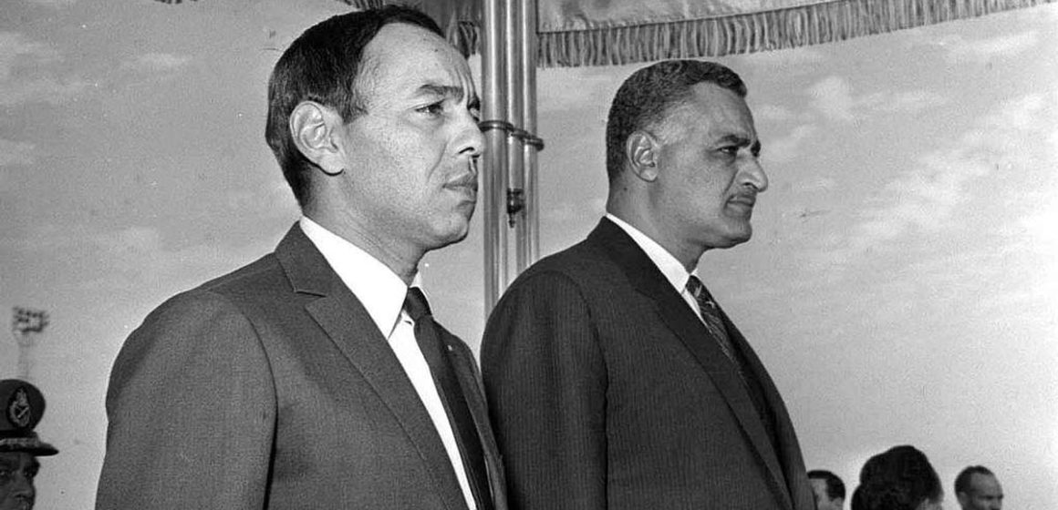 Hassan-II-Nasser-1965-2 Révélations | Hassan II derrière la victoire d’Israël de 1967