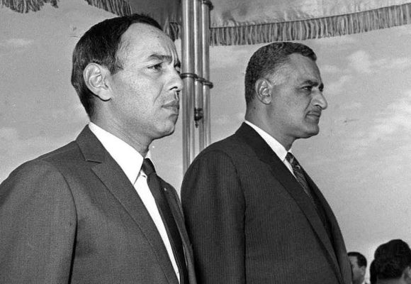 Hassan-II-Nasser-1965-2 Révélations | Hassan II derrière la victoire d’Israël de 1967
