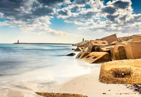 Plage-Sidi-Salem-Bizerte La protection du littoral de Bizerte cherche sa voie
