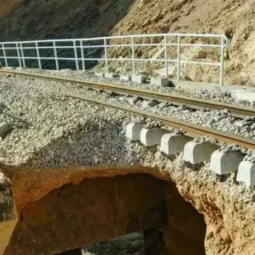 Rails-endommages-Metlaoui Tunisie | Les crues des oueds perturbent le transport du phosphate
