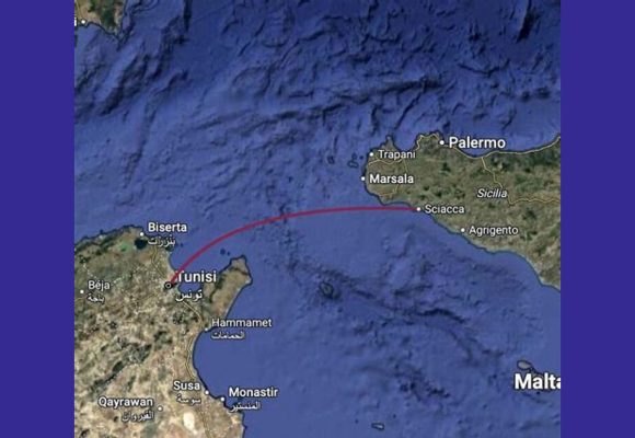 De la Sicile à la Tunisie en canoë pour la santé des nouveau-nés