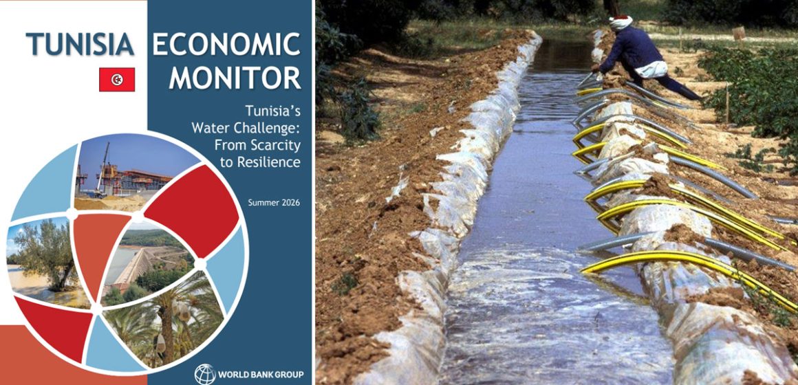 Tunisie-Eau-Irrigation-Banque-mondiale La crise de l’eau pourrait coûter à la Tunisie 6,4 % du PIB d’ici 2050