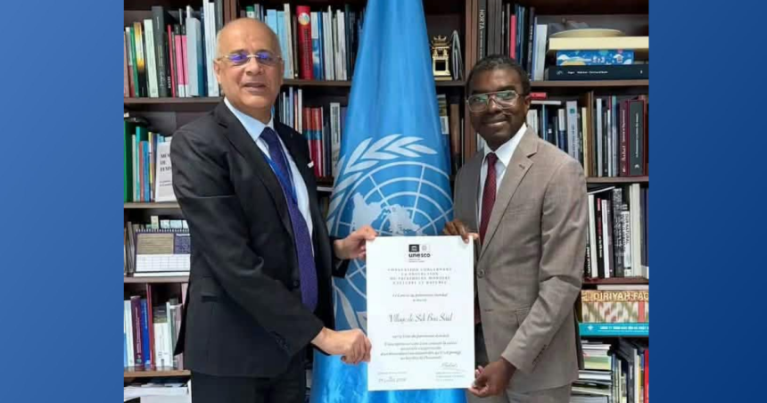 Unesco La Tunisie reçoit le certificat officiel d’inscription de Sidi Bou Saïd à l’Unesco