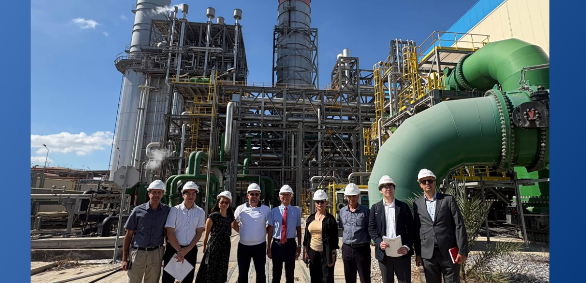 centrale électrique de Radès C Coopération tuniso-japonaise : Visite de terrain à la centrale électrique de Radès C