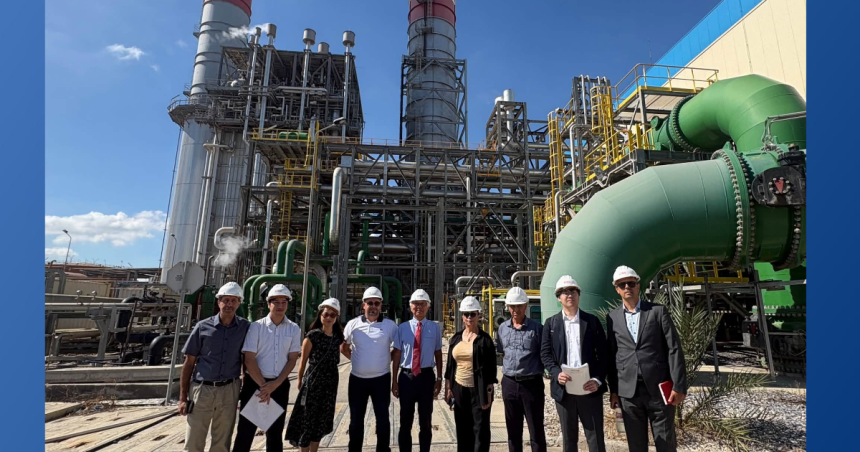 centrale électrique de Radès C Coopération tuniso-japonaise : Visite de terrain à la centrale électrique de Radès C