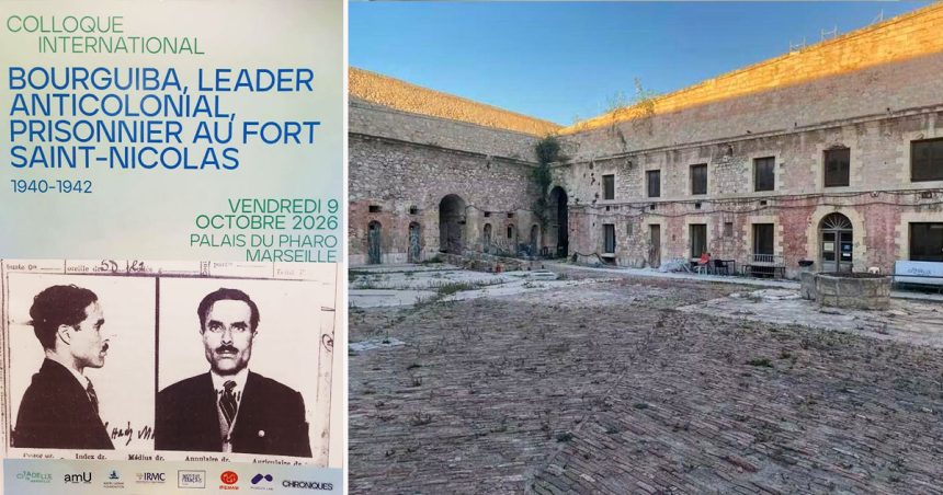Bourguiba-Fort-Saint-Cicolas-Marseille À Marseille, Bourguiba face aux contradictions de son héritage