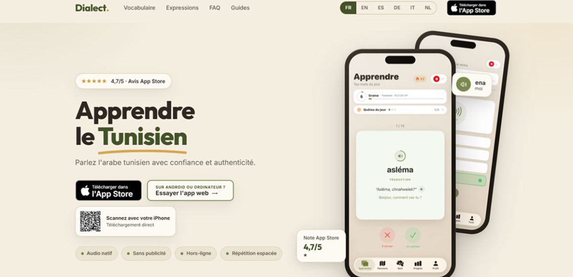 Dialect, une appli pour apprendre la langue des ses parents