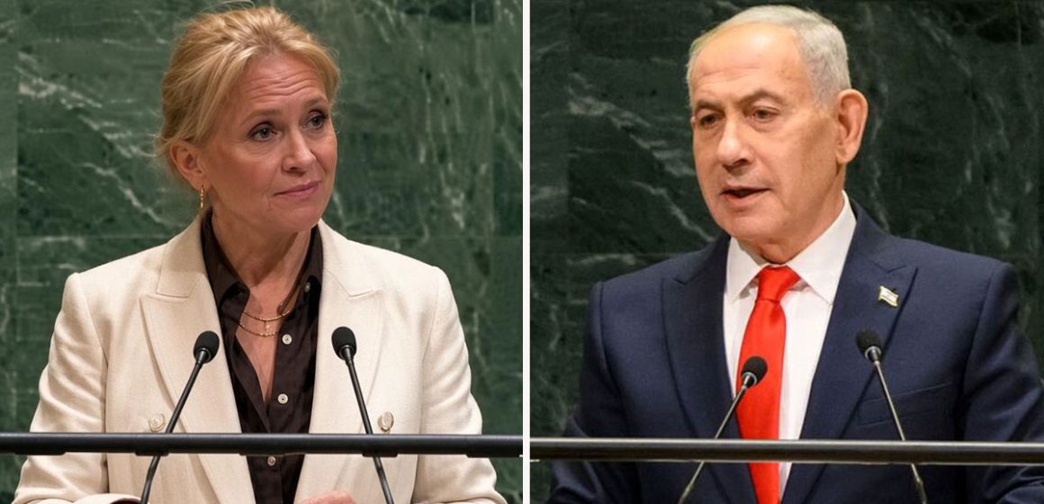 Islande-Israel-Gunnarsdottir-Netanyahu- À l’Onu, l’Islande renvoie Israël à sa lâcheté morale