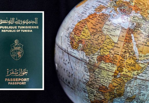 Le passeport tunisien classé 130e sur 198
