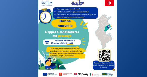 projet sfax Développement durable à Sfax | Appel à projets : La date limite de candidature est prolongée