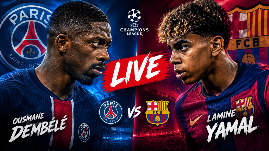PSG vs Barça en live streaming : Ligue des Champions